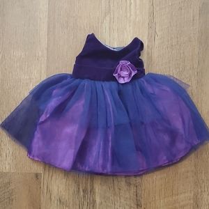 Our Generation Purple‎ Doll Formal Velvet Dress